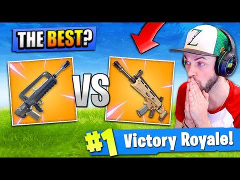 *NEW* LEGENDARY BURST vs LEGENDARY SCAR - Which is BEST? -  Fortnite: Battle Royale! - UCYVinkwSX7szARULgYpvhLw