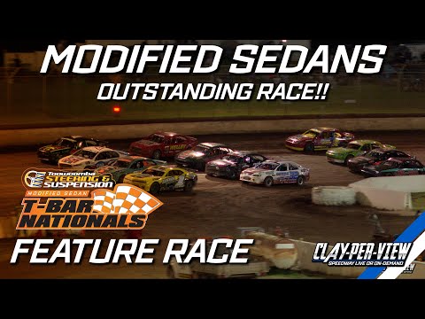 Modified Sedans | T-Bar Nationals - Toowoomba - 31st Dec 2024 | Clay-Per-View - dirt track racing video image