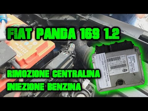 Smontaggio Centralina D Iniezione Su Fiat Panda Fiat Panda 169 MK 2