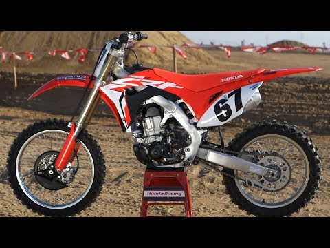 First Ride 2018 Honda CRF450 - Motocross Action Magazine - UC13uOawMwZh56D2dEn41Gyw