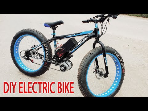 DIY Electric Bike 40km/h Using 350W Reducer Brushless Motor - UCFwdmgEXDNlEX8AzDYWXQEg