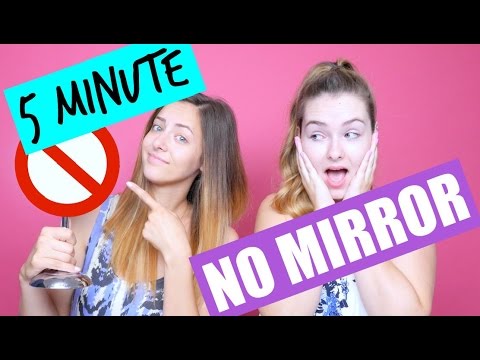 5 Minute.. NO MIRROR Makeup Challenge! - UCsWQWXOPongqZJM5D3B_oRQ