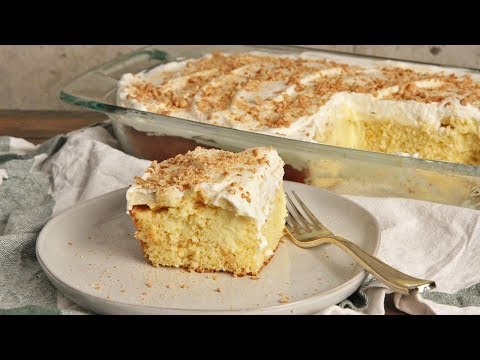 Banana Poke Cake | Episode 1279 - UCNbngWUqL2eqRw12yAwcICg