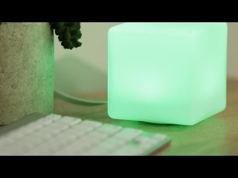 The Orbnext LED cube offers a color-coded cloud - UCOmcA3f_RrH6b9NmcNa4tdg