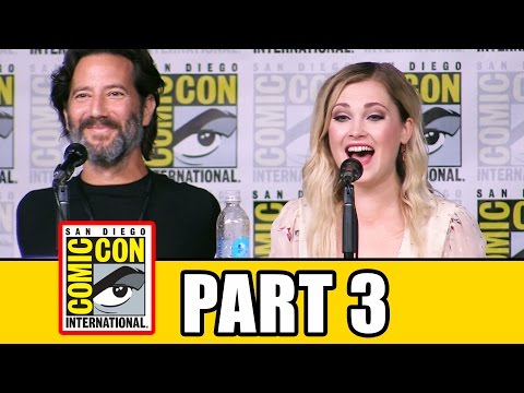 THE 100 Season 4 Comic Con Panel (Part 3) - Eliza Taylor, Lindsey Morgan, Marie Avgeropoulos - UCS5C4dC1Vc3EzgeDO-Wu3Mg