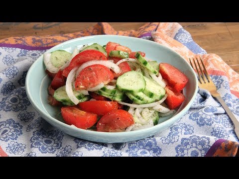 Easy Tomato & Cucumber Salad | Episode 1175 - UCNbngWUqL2eqRw12yAwcICg