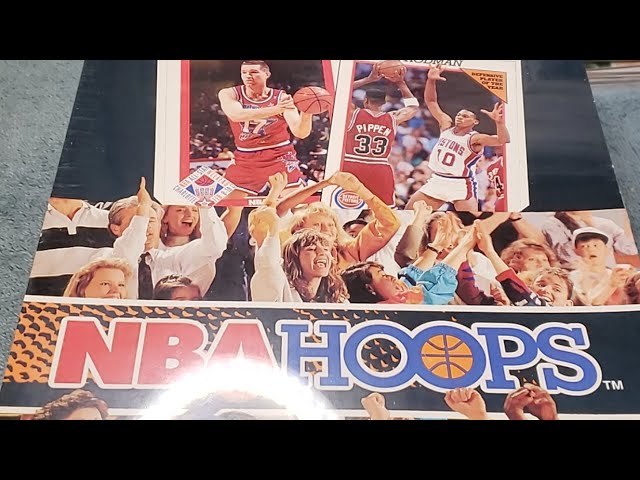 The 91-92 NBA Hoops Series 1 is a Must Have for Any Basketball