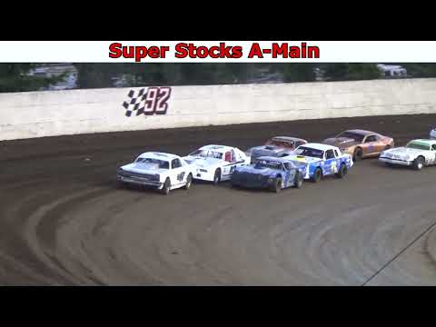 Grays Harbor Raceway, August 27, 2022, Super Stocks A-Main - dirt track racing video image