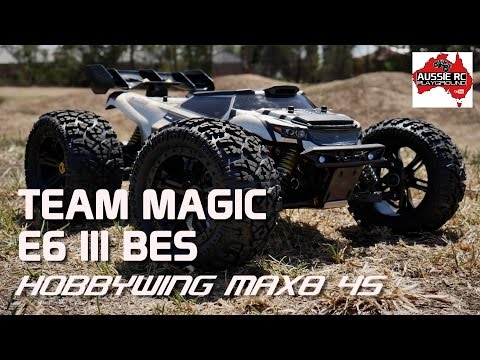 Team Magic E6 III BES on 4S with HOBBYWING Max8 Combo - UCOfR0NE5V7IHhMABstt11kA