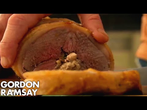 Stuffed Lamb With Spinach & Pine Nuts - Gordon Ramsay - UCIEv3lZ_tNXHzL3ox-_uUGQ