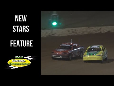 Junior Sedans New Stars - Final - Carina Speedway - 27/12/2022 - dirt track racing video image