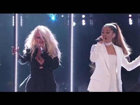 Ariana Grande & Christina Aguilera - Into You/Dangerous Woman (Live on The Voice Final 2016) HD - UCt3BAtgtYqobZ3sCC__E7GA
