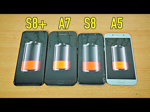 Samsung Galaxy S8 Plus vs A7 2017 vs S8 vs A5 2017 - Battery Drain Test! - UCTqMx8l2TtdZ7_1A40qrFiQ