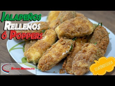 Jalapeños Rellenos o Poppers - ElSazóndeSilvia - UC3kH34ylNoI84OZPud79TFw