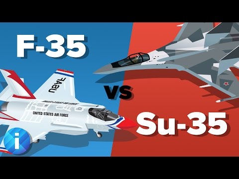 US F-35 vs Russian Su-35 Fighter Jet - Which Would Win? - Military Comparison - UCfdNM3NAhaBOXCafH7krzrA
