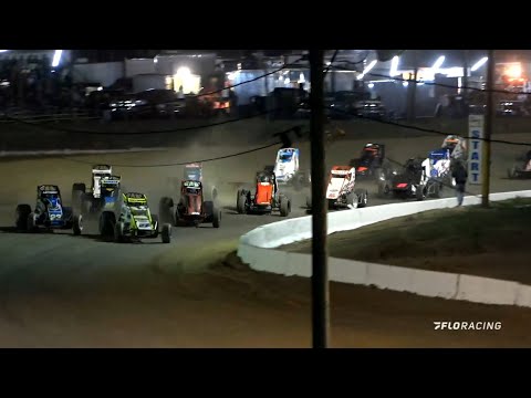 HIGHLIGHTS: USAC East Coast Sprints | Georgetown Speedway | April 7, 2023 - dirt track racing video image