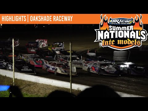 DIRTcar Summer Nationals Late Models at Oakshade Raceway July 16, 2022 | HIGHLIGHTS - dirt track racing video image