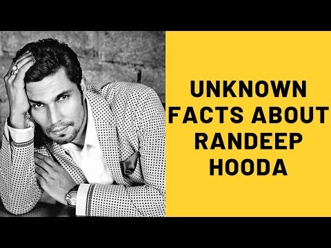 Video - Bollywood Special - Interesting Facts About Birthday Boy RANDEEP HOODA #India