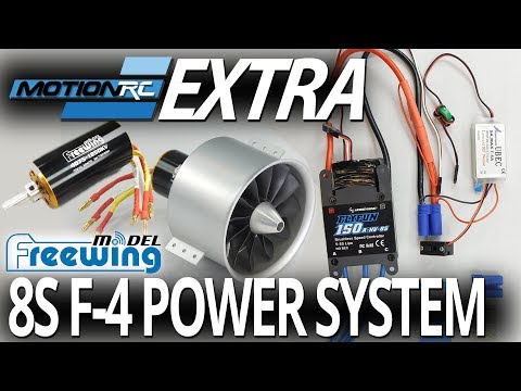 Freewing F-4D 8S Power System Install - Motion RC Extra - UCubk5oFcnH0G47QJsj22fKw