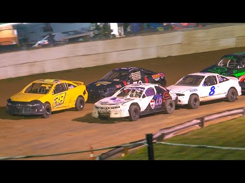 Mini Stock Feature | Freedom Motorsports Park | 7-14-23 - dirt track racing video image