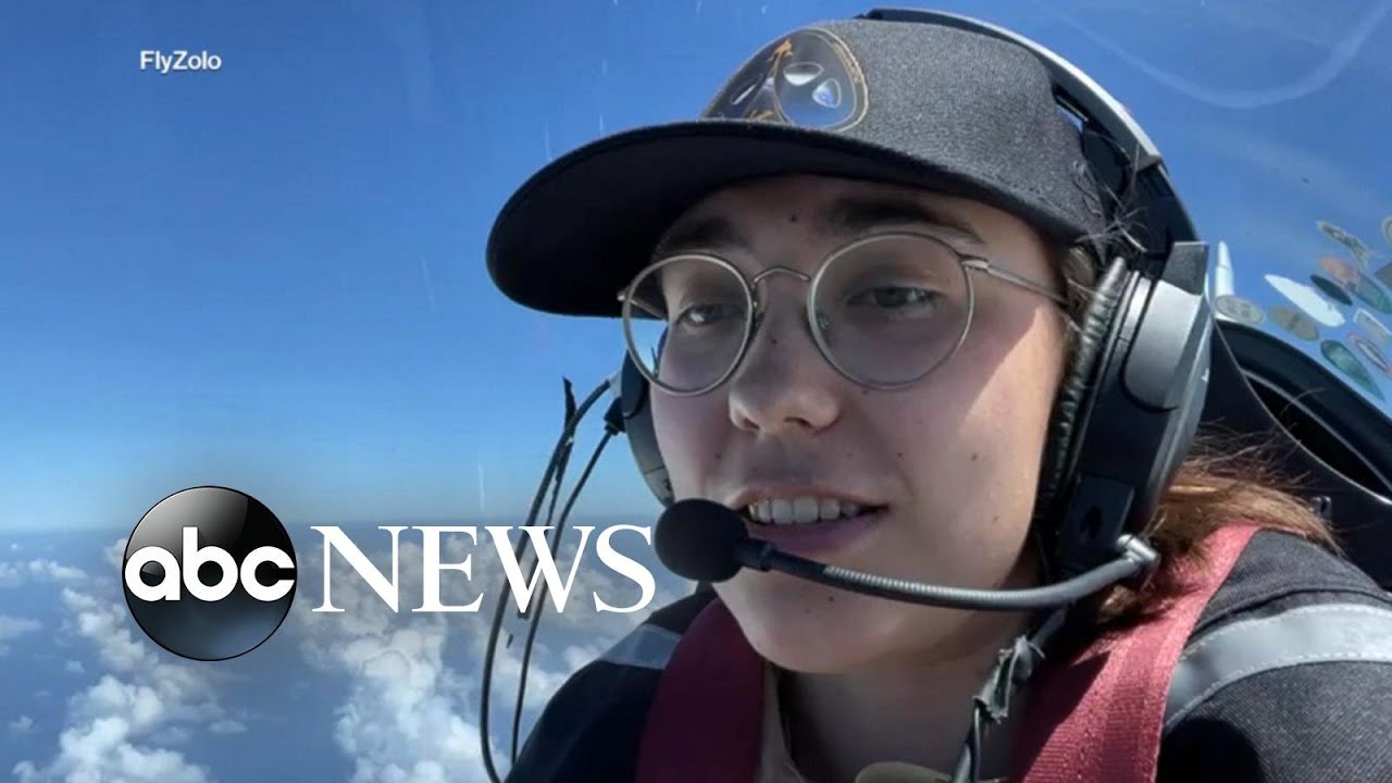 19-year-old aviator sets new solo world record