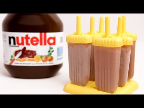 Nutella Popsicle Recipe - Laura Vitale - Laura in the Kitchen Episode 769 - UCNbngWUqL2eqRw12yAwcICg