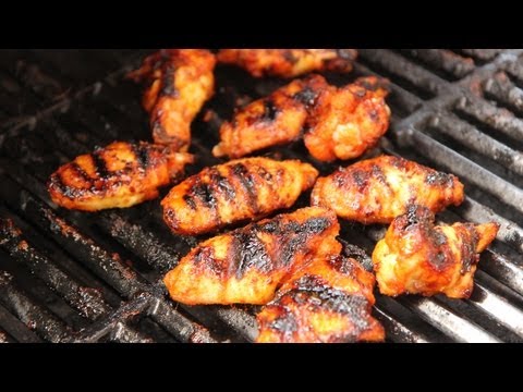 Sweet & Spicy Grilled Wings Recipe - Laura Vitale - Laura in the Kitchen Episode 605 - UCNbngWUqL2eqRw12yAwcICg