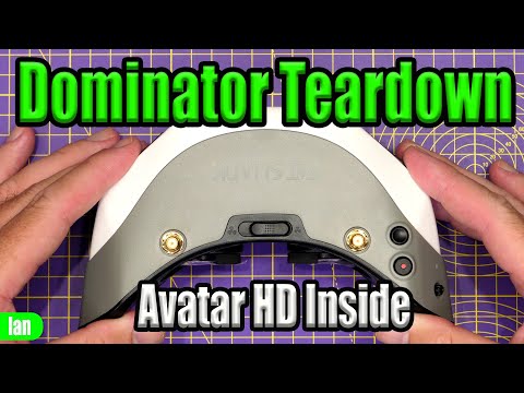 Fat Shark Dominator Avatar HD FPV Goggles Teardown - UCxpgzA0iO-7anEAyiLMDRmg