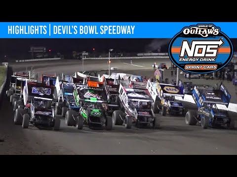 World of Outlaws NOS Energy Drink Sprint Cars | Devil’s Bowl Speedway | April 1, 2023 | HIGHLIGHTS - dirt track racing video image