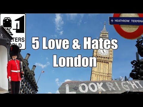 Visit London - 5 Things You Will Love & Hate About London, England - UCFr3sz2t3bDp6Cux08B93KQ