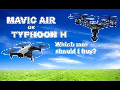 DJI MAVIC AIR or YUNEEC TYPHOON H.  Which drone is right for you? - UCm0rmRuPifODAiW8zSLXs2A