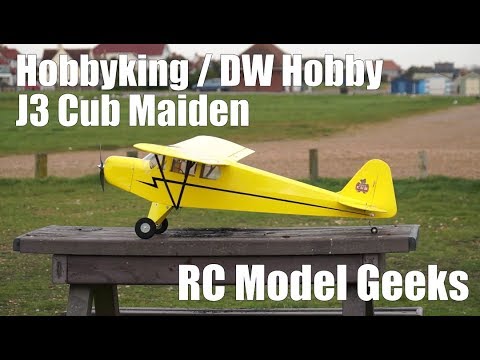 Hobbyking J3 Cub 1800mm DW Hobby Maiden RC Model Geeks - UC2UEQXXQRNIJJVBNAZnEjtw