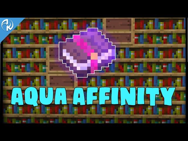 Aqua Affinity - Minecraft Enchantment