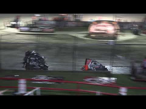 10.21.23 POWRi Outlaw Micro Sprint League KKM Giveback Classic Championship Night Highlights - dirt track racing video image