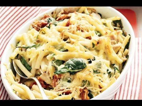 CREAMY CHICKEN SPINNACH MUSHROOM PASTA RECIPE - UCGXHiIMcPZ9IQNwmJOv12dQ