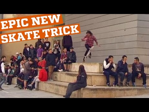 Crazy new skate trick - the "Fraser Flip" (People are Awesome) - UCIJ0lLcABPdYGp7pRMGccAQ