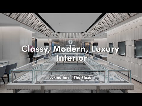 Classy, Modern, Luxury Interior | Luxmatters Jewelry Store Design