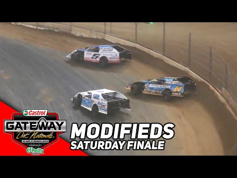 Modified Finale | 2023 Castrol Gateway Dirt Nationals - dirt track racing video image
