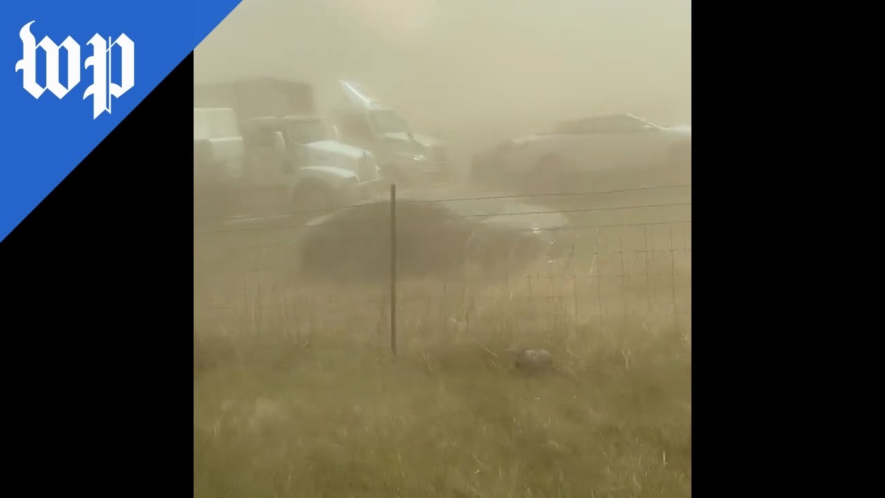 Dust storm causes 90-vehicle pileup in Illinois