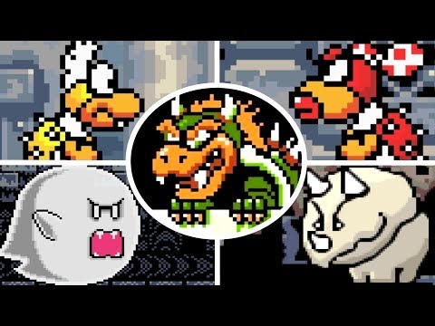 Super Mario World - All Bosses & Ending (No Damage) - UC-2wnBgTMRwgwkAkHq4V2rg