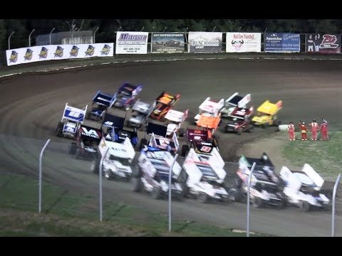 High Limit Sprint Series- Feature-Kyle Larson @ Eagle Raceway 2023 - dirt track racing video image