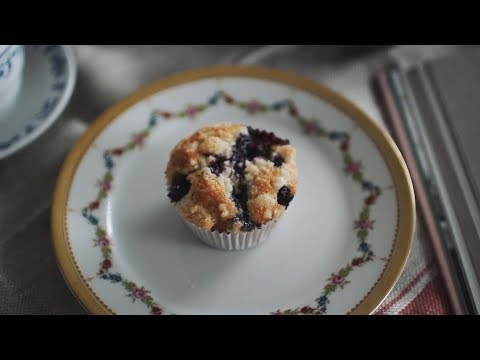 Super Moist Blueberry Muffin Recipe 촉촉한 블루베리 머핀 만들기