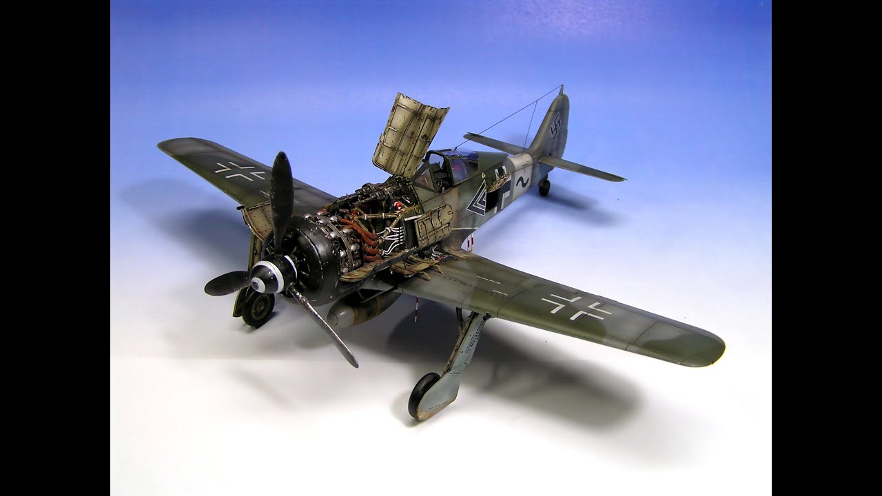 Fw 190 Focke Wulf A 8 R2 Eduard 1 48 German Ww2 Aircraft Model Racer Lt