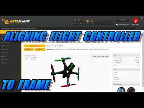 How To Align Flight Controller To Frame - UCObMtTKitupRxbYHLlwHE3w