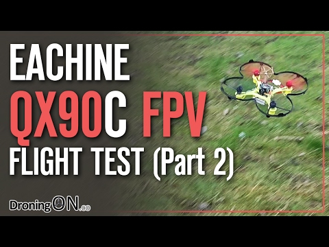 DroningON | Eachine QX90C FPV Range & Flight Test Review (Part 2) - UCYoEOmvbMm0LX6AsIwANvug
