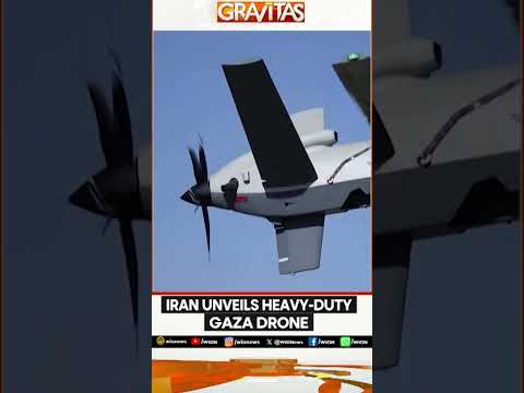 Iran Unveils Heavy-Duty ‘Gaza’ Drone With 1000 Km Range | GRAVITAS SHORTS - UC_gUM8rL-Lrg6O3adPW9K1g