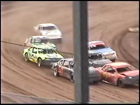 8/9/2015 Outagamie Speedway Races - dirt track racing video image