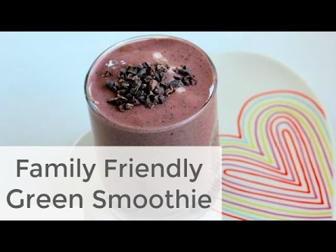 Kid Friendly Green Smoothie Recipe | FaceBook LIVE - UCj0V0aG4LcdHmdPJ7aTtSCQ