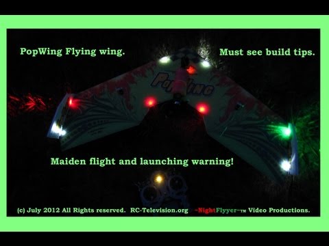 PopWing Flying Combat Wing. A Must See Review! The Build and flights. - UCvPYY0HFGNha0BEY9up4xXw