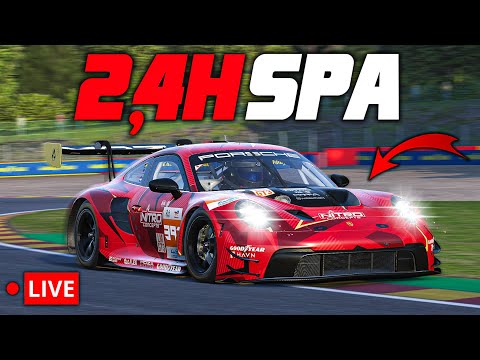 Das erste Rennen im TEAM NITRO PORSCHE! (Neues Main Auto?) | LMU Weekly 2,4H Spa | Mabix LIVE
